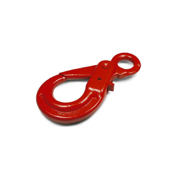 Gancio self-locking per brache di catena grado T(8) a forcella WSC 07B per catena diametro 7/8 mm.