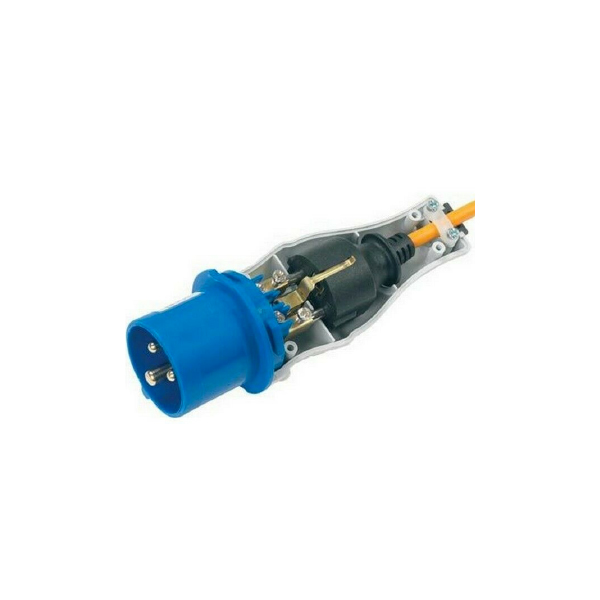 Adattatore industriale IP 44 per elettroutensili