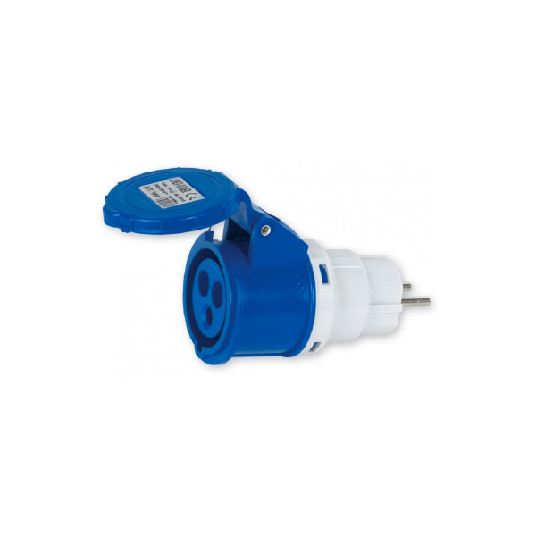 Adattatore 16A Spina Schuko - Presa CEE