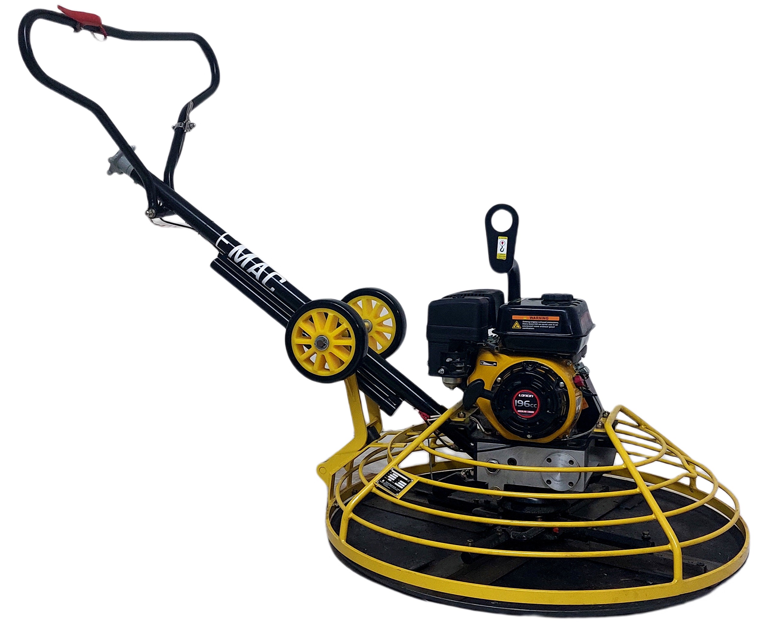 Elicottero frattazzatrice per cemento diametro100 cm. con motore LONCIN G200F Gamma E-mac E EMT36