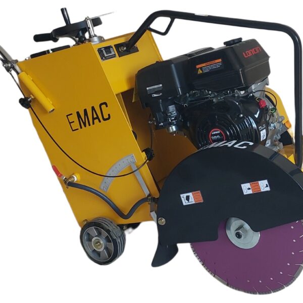 Tagliasfalto tagliasuolo per asfalto e calcestruzzo motore LONCIN G390F diam.500 E EMF20