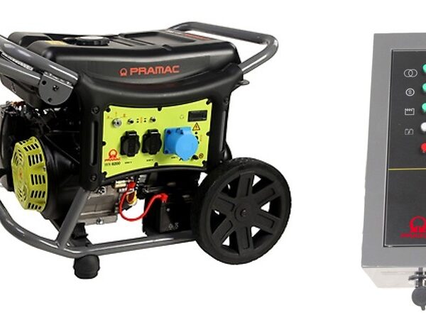 Gruppo elettrogeno pramac WX 6200 ES completo di quadro ATS automatico PY000A000BG
