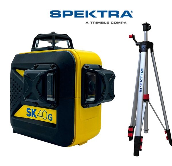 Tracciatore Laser SK 40 G raggio verde completo di treppiede